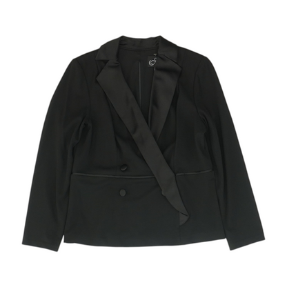 Black Solid Blazer
