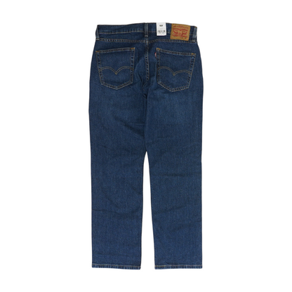 Navy Straight Jeans