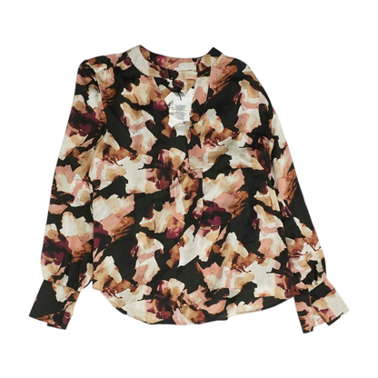 Black Floral Blouse