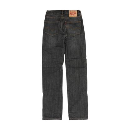 505 Black Regular Jeans