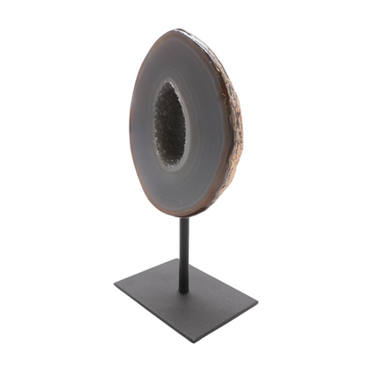 Agate Geode Display