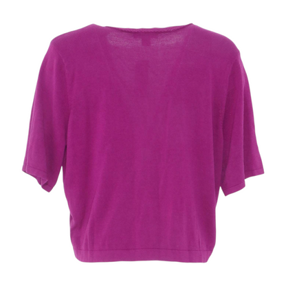 Magenta Petite Cardigan