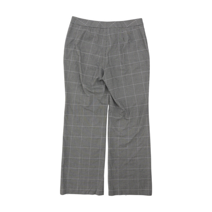 MICHAEL Michael Kors Black Houndstooth Straight Pants – Image 2