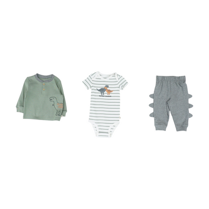 Green Long Sleeve Set
