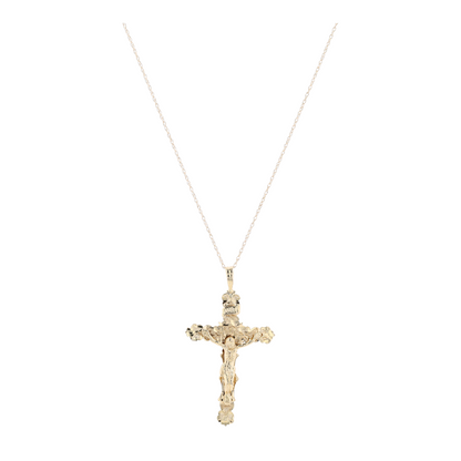 14K Yellow Gold Pendant Necklace