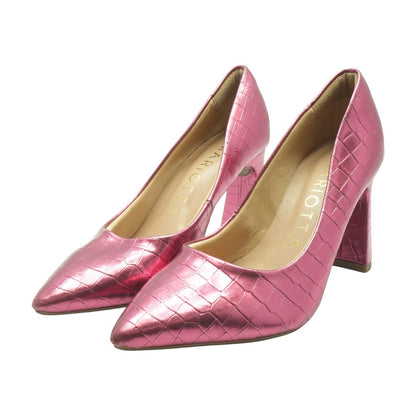Pink Block Heels