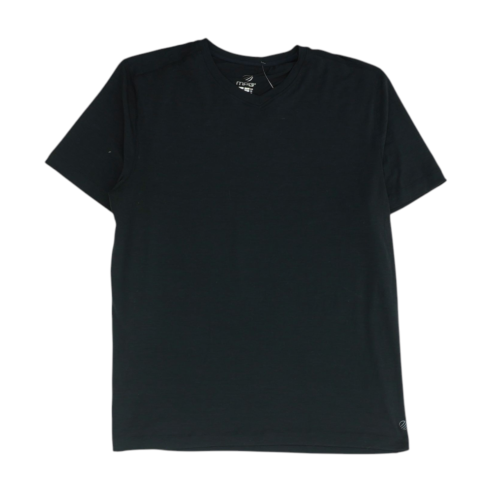 Black Solid Active T-Shirt