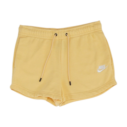 Peach Solid Active Shorts