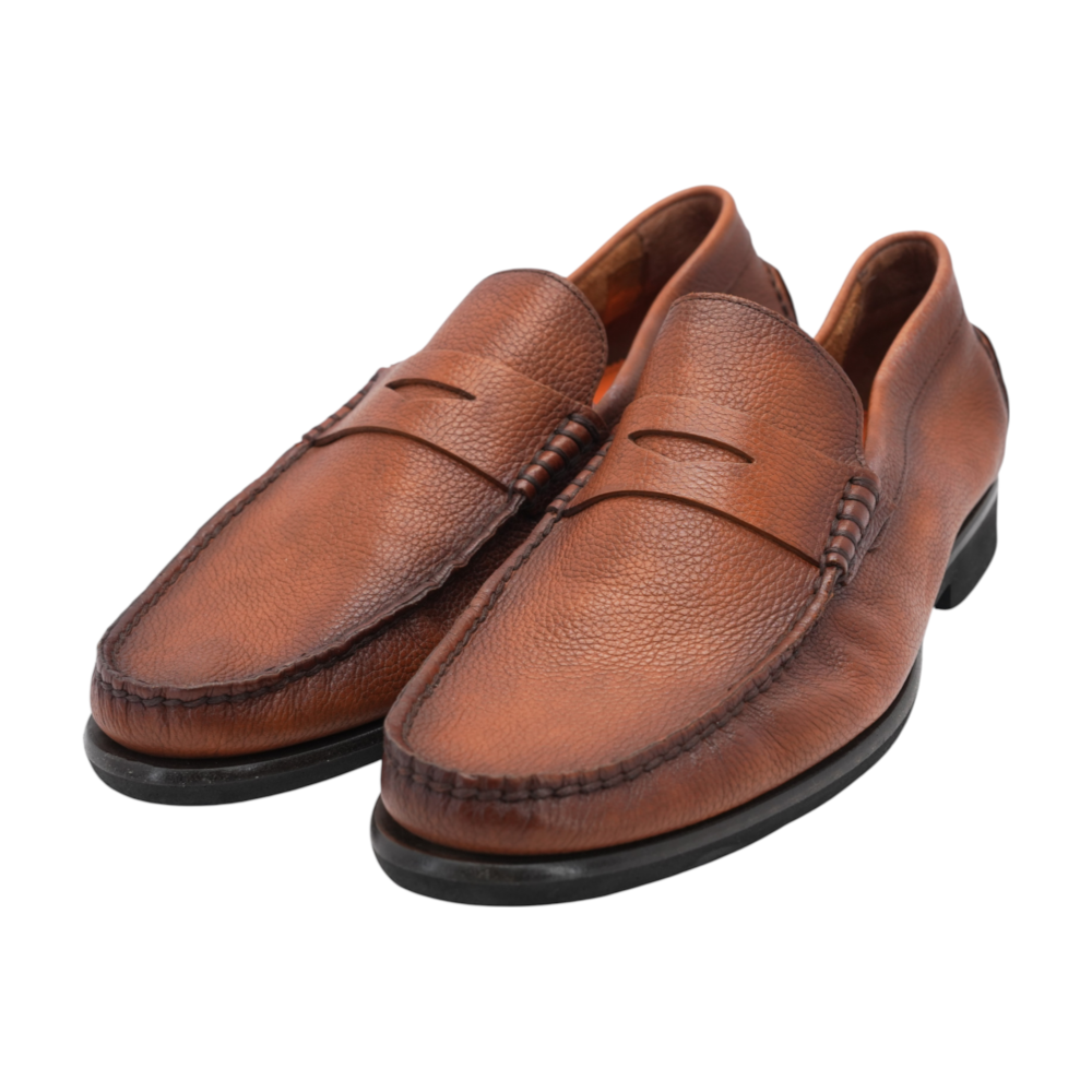 Brown Slip-On Casual Shoes