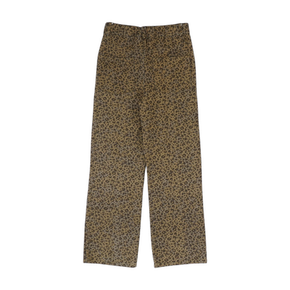 Brown Animal Print Jeans