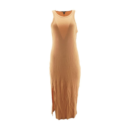 Orange Midi Dress