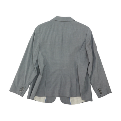 Gray Solid Blazer