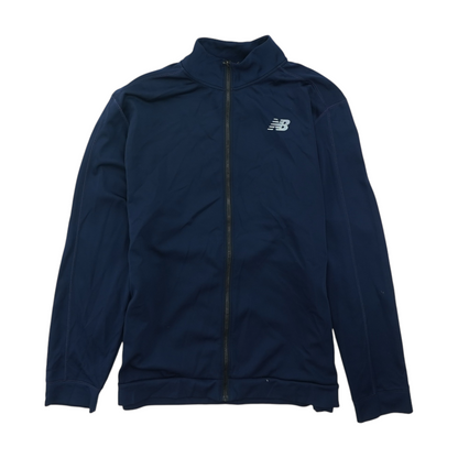 Navy Solid Active Jacket
