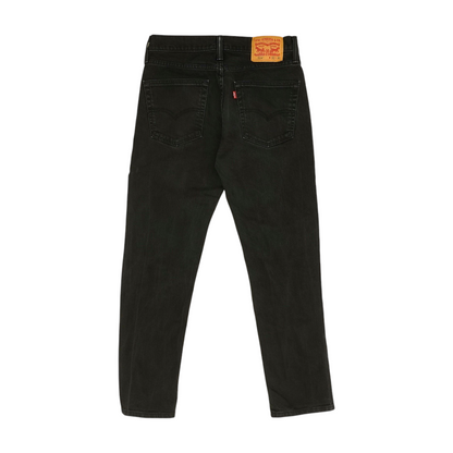 514 Black Straight Jeans