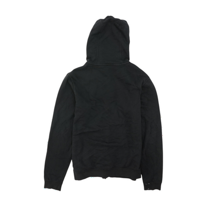 Black Solid Active Jacket