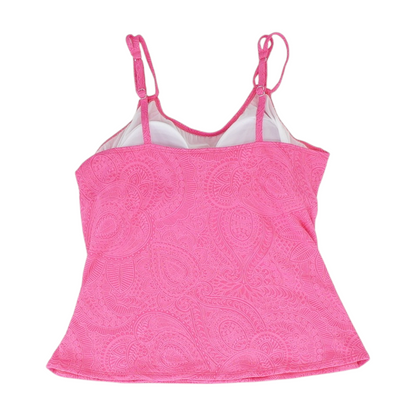 Pink Plus Swim Top