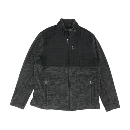 Black Color Block Active Jacket