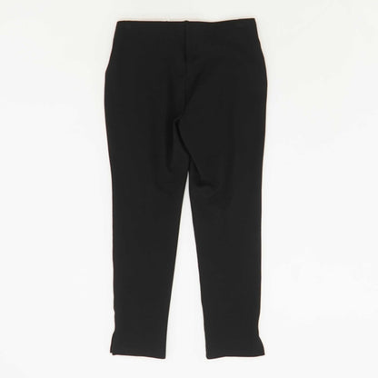 Black Solid Dress Pants