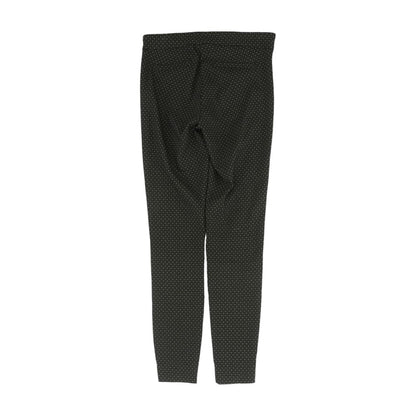 Black Geometric Dress Pants