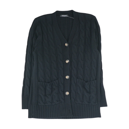 Black Cardigan Sweater