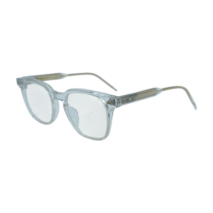 Clear Kubo Round Prescription Eyewear
