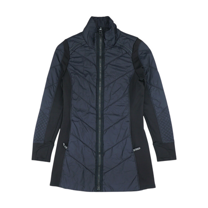 Black Tall Solid Coat