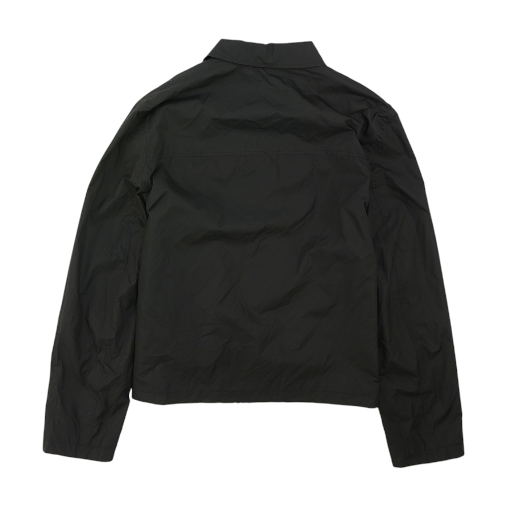 Black Solid Active Jacket