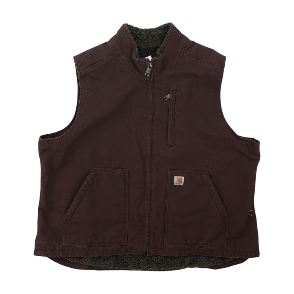 Burgundy Solid Vest