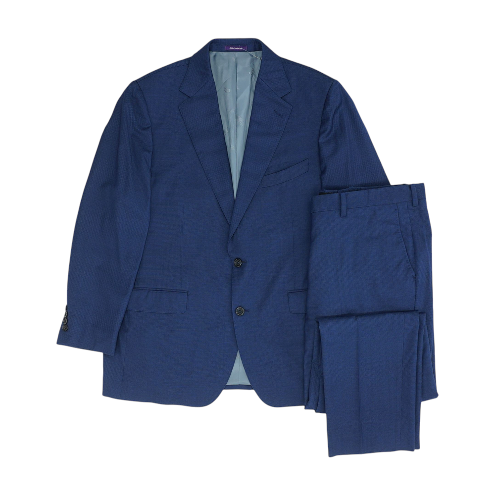 Blue Check Suit