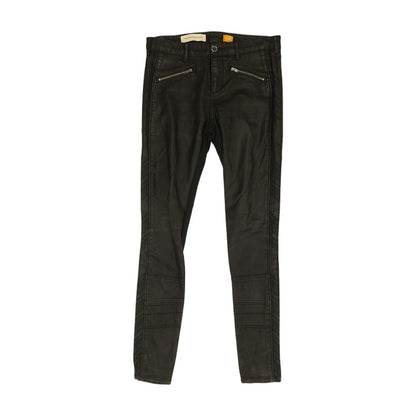 Black Solid Dress Pants