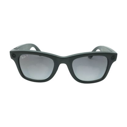 Black Meta Wayfarer Smart Glasses