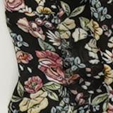 Black Floral Blouse