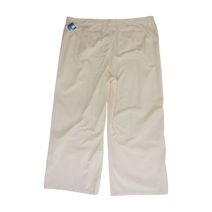 Ivory Solid Chino Pants