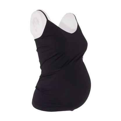 Black Maternity Solid Camisole