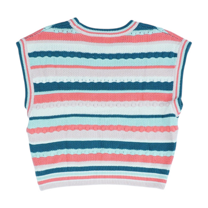 Multi Striped Pullover Sweater