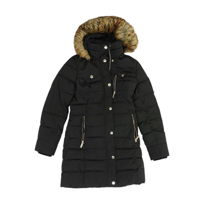 Black Petite Solid Coat