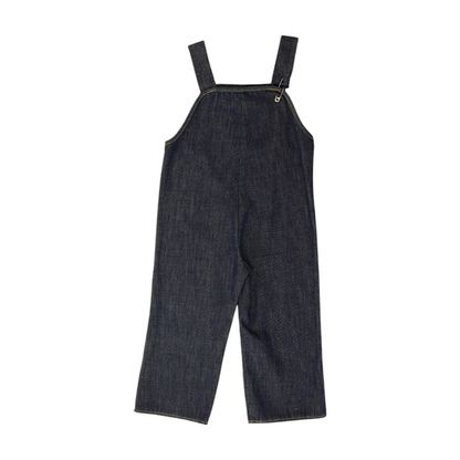 Vintage Blue Sleeveless One-Piece
