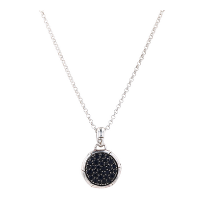 Sterling Silver Sapphire Pendant Necklace