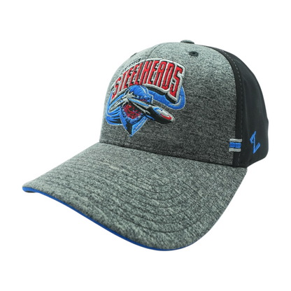 Gray Idaho Steelheads Ballcap Hat