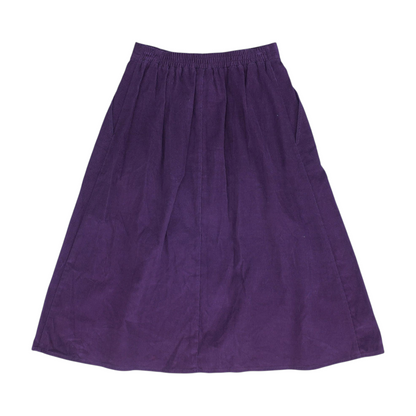 Vintage Purple Midi Skirt