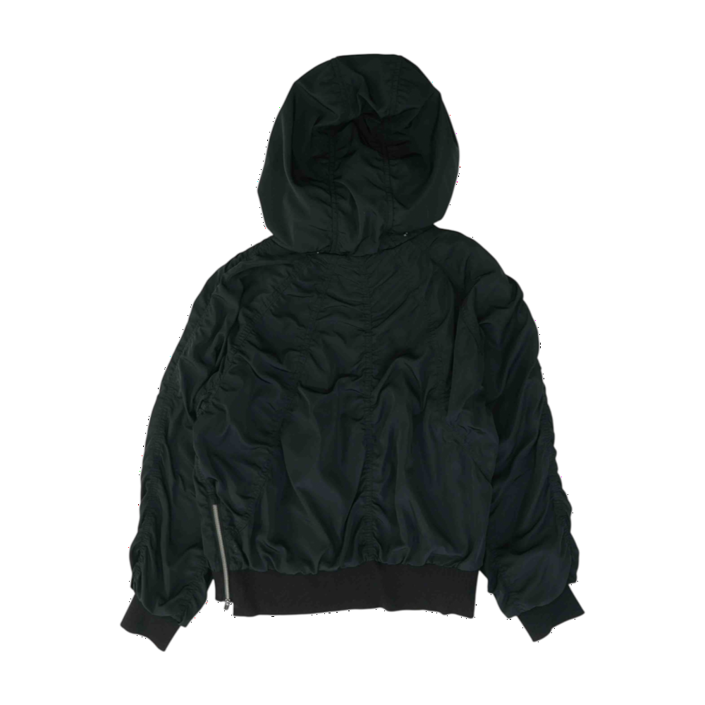 Black Solid Active Jacket