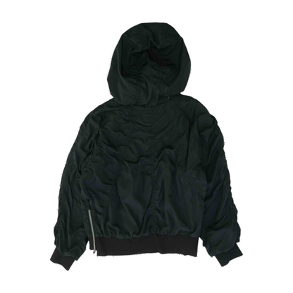 Black Solid Active Jacket