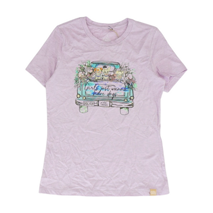 Wild Tribute Lilac T-Shirt – Image 1
