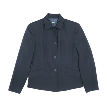 Navy Solid Blazer