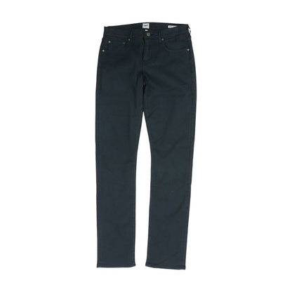 Navy Solid Five Pocket Pants