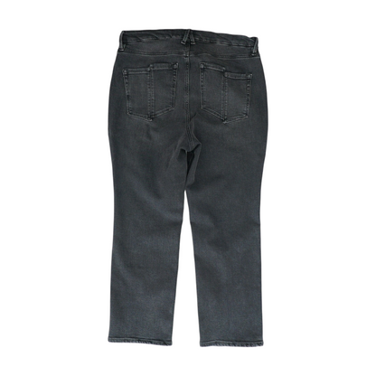Black Straight Jeans