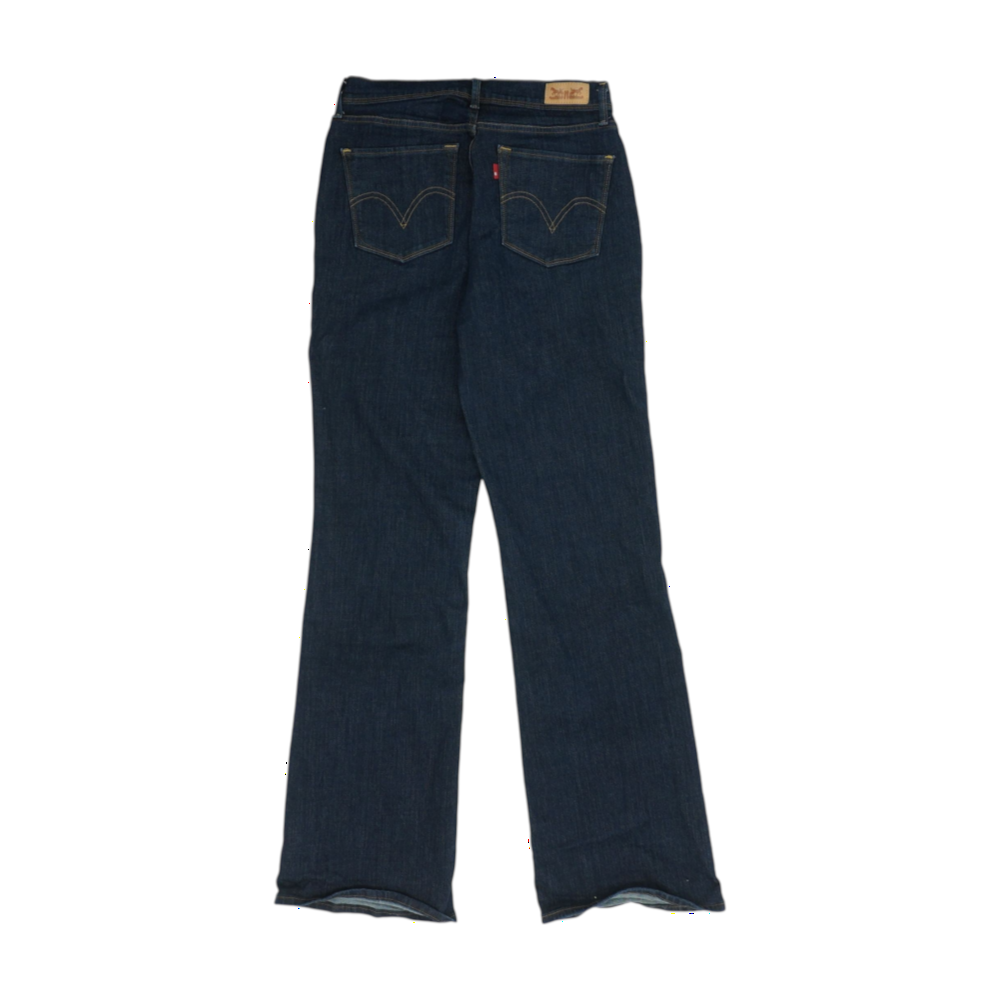 512 Navy Bootcut Jeans