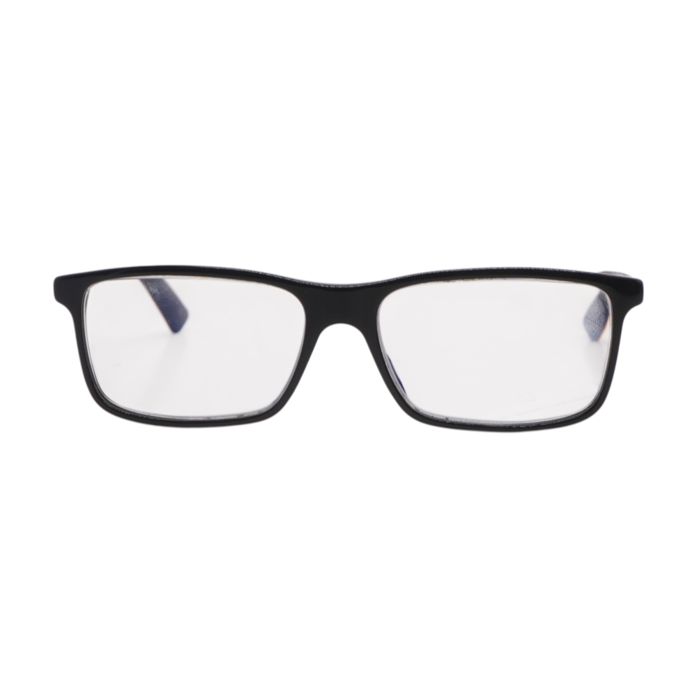 Black GU Rectangle Prescription Eyewear
