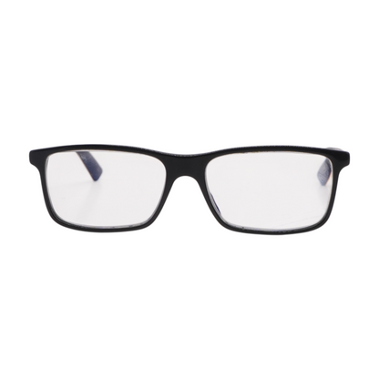 Black GU Rectangle Prescription Eyewear