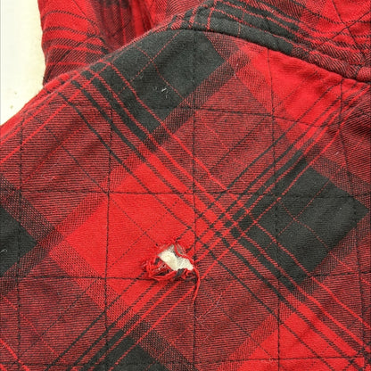 Red Tall Plaid Jacket